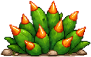 Spiky bush
